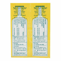 Neosporin Antibiotic Ointment - 0.9 gm. Foil Pack