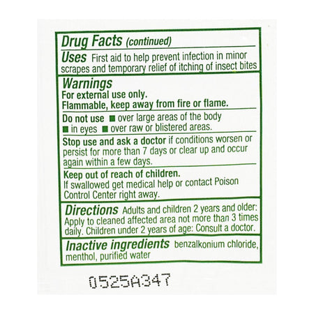 Safetec Insect Bite Sting Relief Wipe - All Travel Sizes