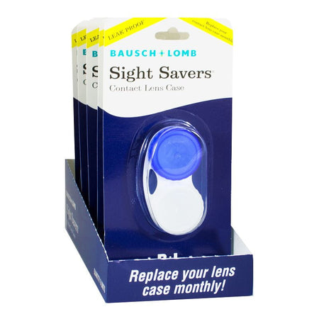 Bausch & Lomb Contact Lens Case - Card of 1 Pair - All Travel Sizes