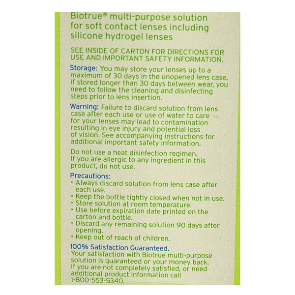 Biotrue Multi Purpose Solution - 2 oz.