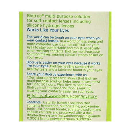 Biotrue Multi Purpose Solution - 2 oz. - All Travel Sizes