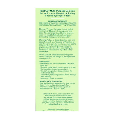 Biotrue Multi - Purpose Solution Travel Pack & Contact Lens Case - 2 oz. - All Travel Sizes