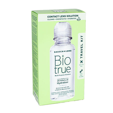 Biotrue Multi - Purpose Solution Travel Pack & Contact Lens Case - 2 oz. - All Travel Sizes