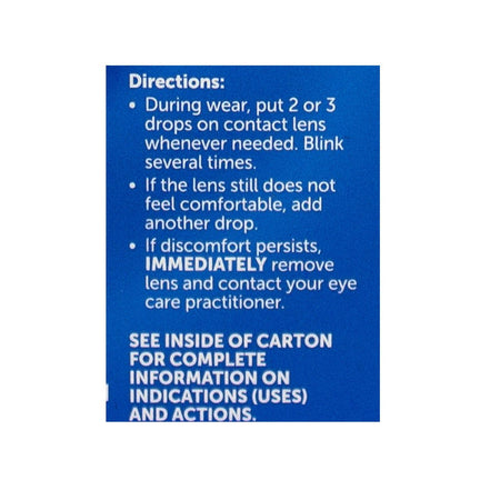 Bausch & Lomb ReNu Lubricating & Rewetting Drops - 0.27 oz. - All Travel Sizes