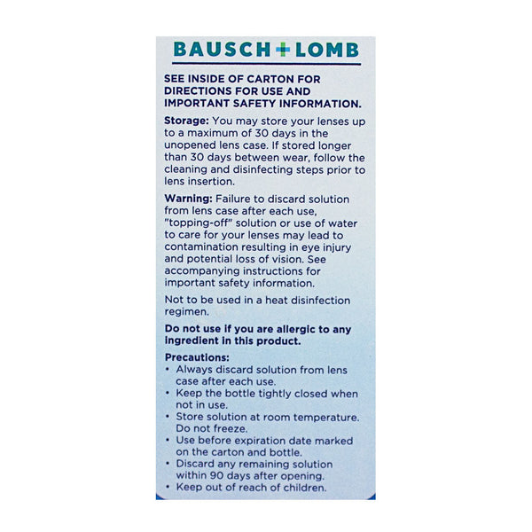 Bausch & Lomb ReNu Multi-Purpose Solution Carry-on Size - 2 oz.