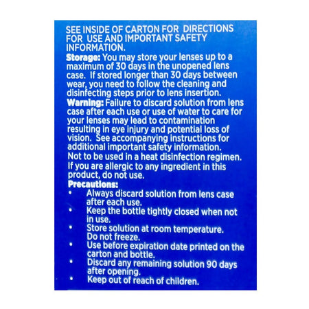 Bausch & Lomb ReNu Multi - Purpose Solution - Carded - 2 oz. - All Travel Sizes