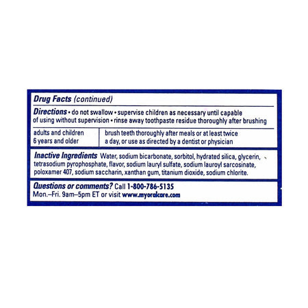 Arm & Hammer Plus Therabreath Icy Mint Toothpaste - 0.9 oz. - All Travel Sizes