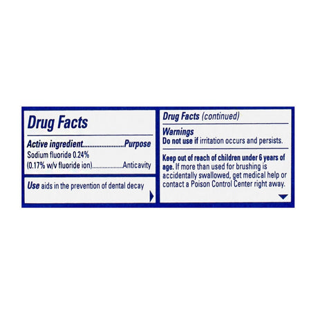 Arm & Hammer Plus Therabreath Icy Mint Toothpaste - 0.9 oz. - All Travel Sizes