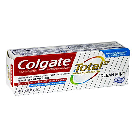 Colgate Total Clean Mint Toothpaste - 0.88 oz. - All Travel Sizes
