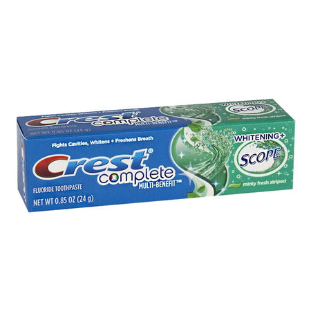 Crest Plus Scope Whitening Toothpaste - 0.85 oz. - All Travel Sizes