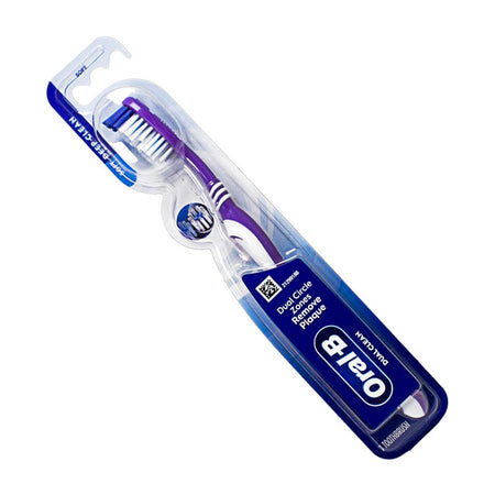 Oral-B Dual Clean Soft Toothbrush - All Travel Sizes
