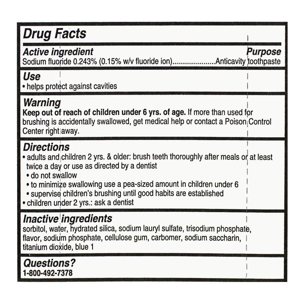 All Travel Sizes: Wholesale Crest Regular Toothpaste - 0.85 oz. Carded ...