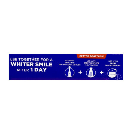 Crest 3D White Stain Eraser Toothpaste, Icy Clean Mint- 2.7 oz - All Travel Sizes