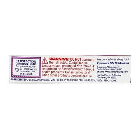Fixodent Denture Adhesive Cream - 0.75 oz. - All Travel Sizes