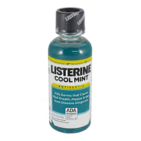 Listerine Cool Mint Mouthwash - 3.2 oz. - All Travel Sizes