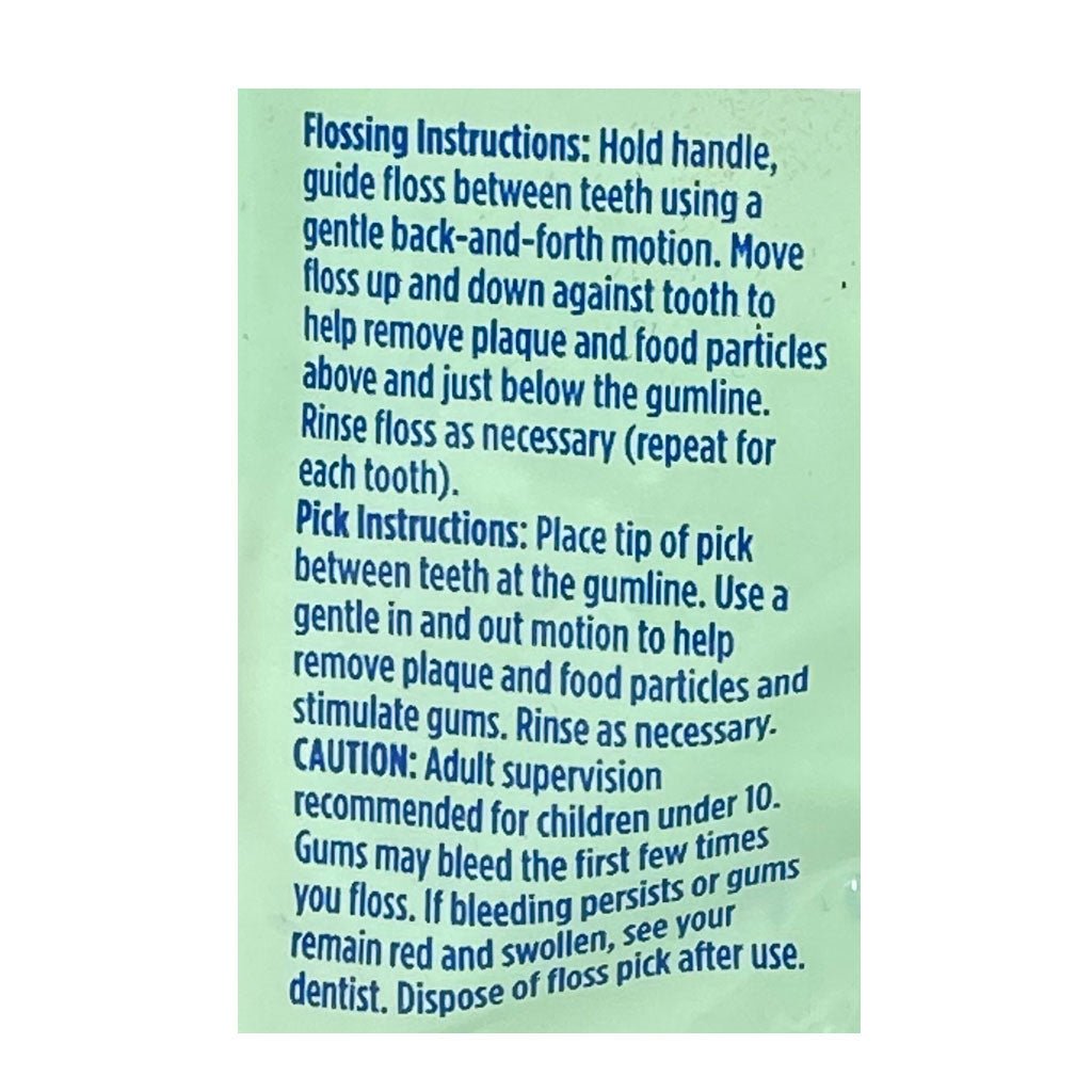 Wholesale NEW Oral-B Burst of Scope Floss Fresh Mint Picks - Pack of 30 ...