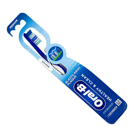 Oral - B Healthy Clean Medium Toothbrush - All Travel Sizes