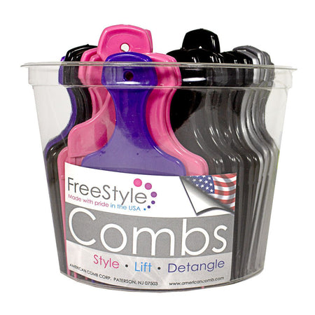 FreeStyle Hair Pick Bucket - 6 in. - All Travel Sizes
