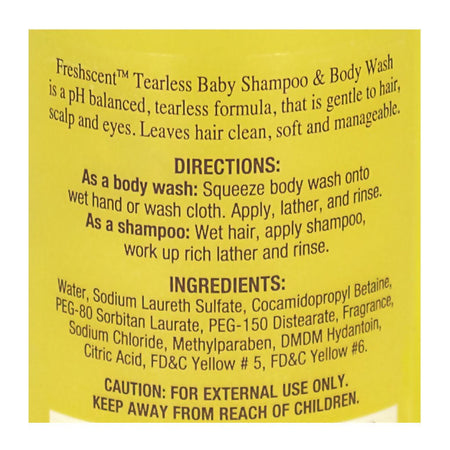 Freshscent Tearless Baby Shampoo & Body Wash - 2 oz. - All Travel Sizes
