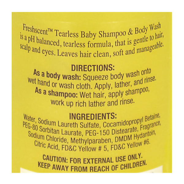 Freshscent Tearless Baby Shampoo & Body Wash - 2 oz.