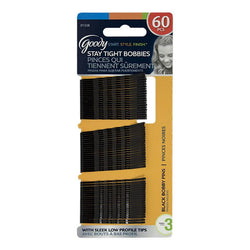 Goody Black Bobby Pins - Card of 60