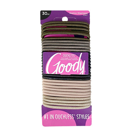 Goody Ouchless Starry Night Elastic Ponytails - Card of 30 - All Travel Sizes