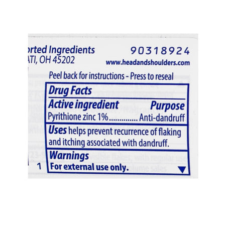 Head & Shoulders Classic Clean Dandruff Shampoo - 1.7 oz. - All Travel Sizes