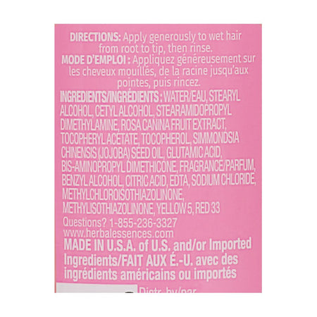 Herbal Essences Rose Hips Smooth Conditioner - 3.38 oz. - All Travel Sizes