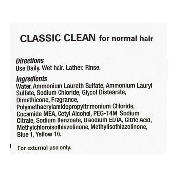 Pert Plus Classic Clean Shampoo & Conditioner - Carded 1.7 oz.