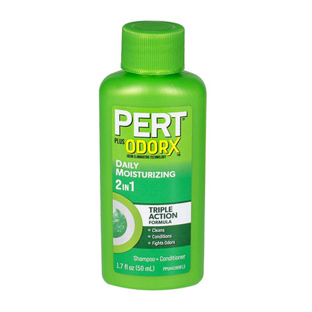 Pert Plus OdorX Triple Action Shampoo & Conditioner & Fights Odors - 1.7 oz. - All Travel Sizes