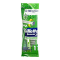 Gillette Sensor 3 Sensitive Men's Disposable Razors - Pack of 1 - All Travel Sizes
