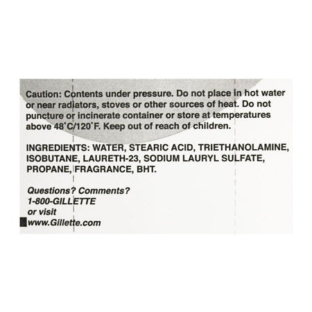 Gillette Foamy Shave Cream & Razor - 2 oz. Carded - All Travel Sizes