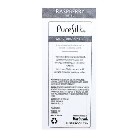 Pure Silk Shave Cream & Razor - 2.25 oz. Carded - All Travel Sizes