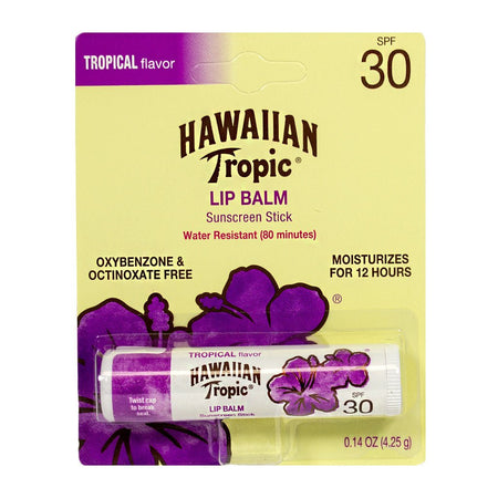 Hawaiian Tropic Lip Balm Sunscreen Stick SPF30 - 0.14 oz. - All Travel Sizes