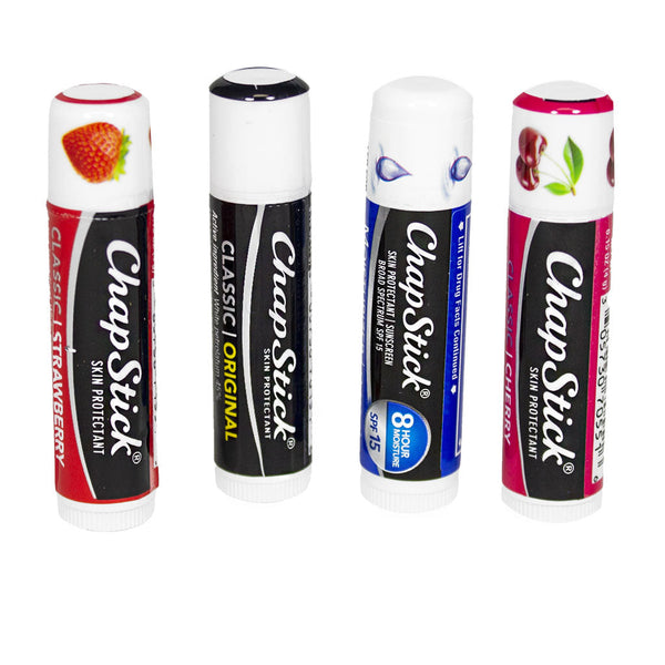 Chapstick Fishbowl Display - Bucket of 72 lip balm sticks