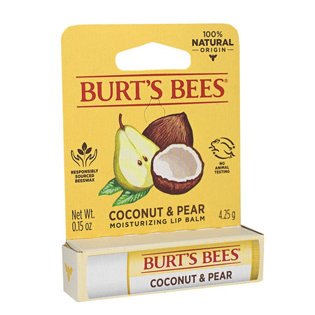 Burt's Bees Coconut & Pear Lip Balm - 0.15 oz. - All Travel Sizes