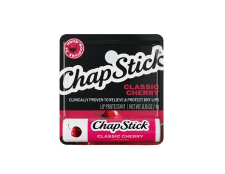 ChapStick Classic Cherry Lip Balm - 0.15 oz. Stick - All Travel Sizes