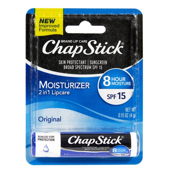 ChapStick Moisturizer SPF 15 Lip Balm - 0.15 oz. Stick