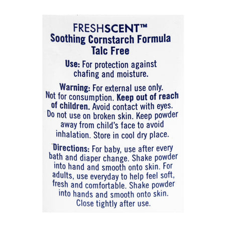 Freshscent Baby Powder with Cornstarch - 2 oz. - All Travel Sizes