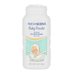 Freshscent Baby Powder with Cornstarch - 2 oz.