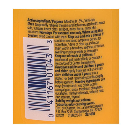 Gold Bond Medicated Talc - Free Body powder - 1 oz. - All Travel Sizes