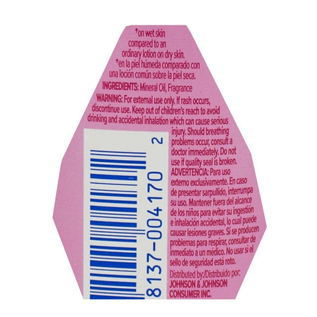 Johnson's Baby Oil - 3 oz. - All Travel Sizes