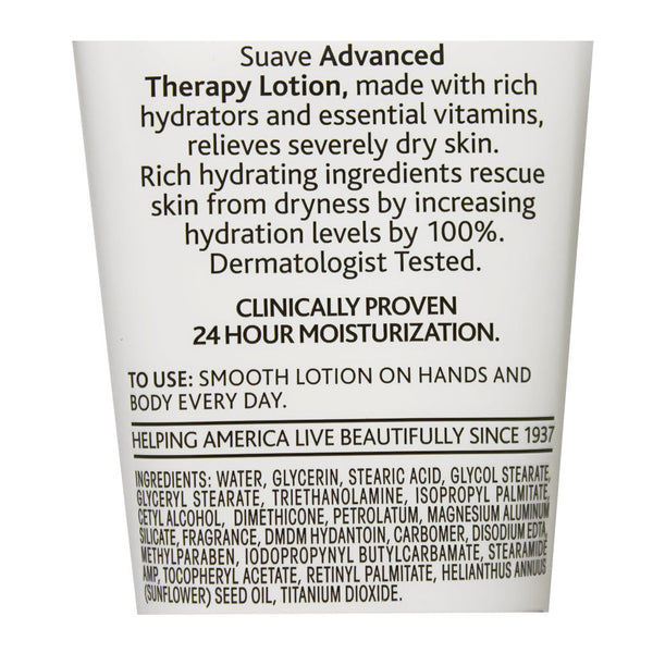 Suave Advanced Therapy Body Lotion - 3 oz.