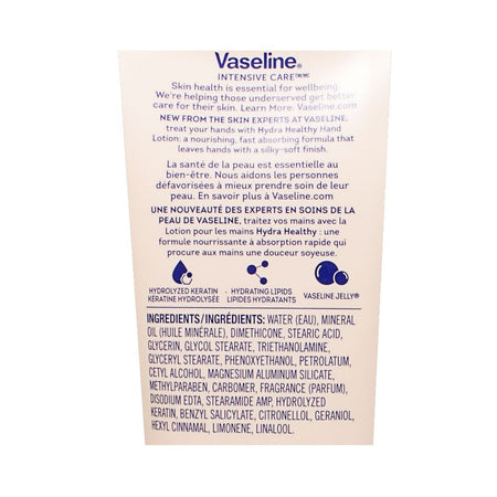 Vaseline Intensive Care Healthy Hands Stronger Nails Lotion - 3.4 oz. - All Travel Sizes