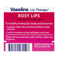 Vaseline Lip Therapy Rosy Lips - 0.25 oz. Jar