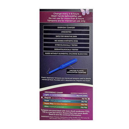 Avail Regular Tampons - 4 ct - All Travel Sizes