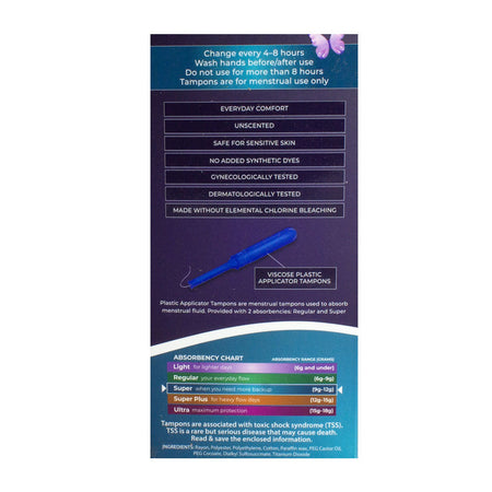 Avail Super Tampons- 4 ct