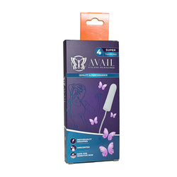 Avail Super Tampons- 4 ct