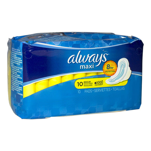 DBM - Always Regular Maxi w/Wings - Pack of 10