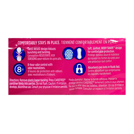 Carefree Acti - Fresh Pantiliners extra Long - Pack of 36 - All Travel Sizes